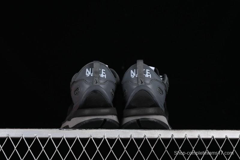 Nike Sacai VaporWaffle 3.0 Deconstructed Sneakers with Overlapping Swoosh and Double Tongue - CV1363-105