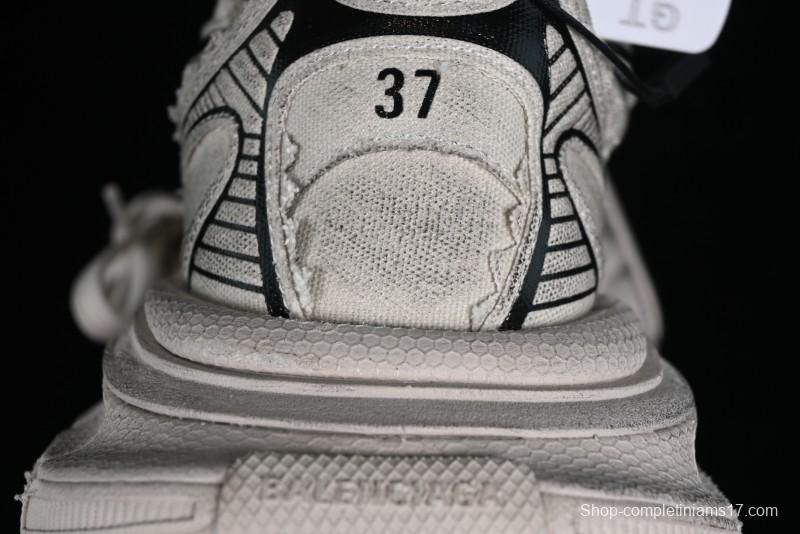 Balenciaga Phantom Sneaker 10th Generation Trend Running Shoes with Transparent Heel Strap - W3XDC2002