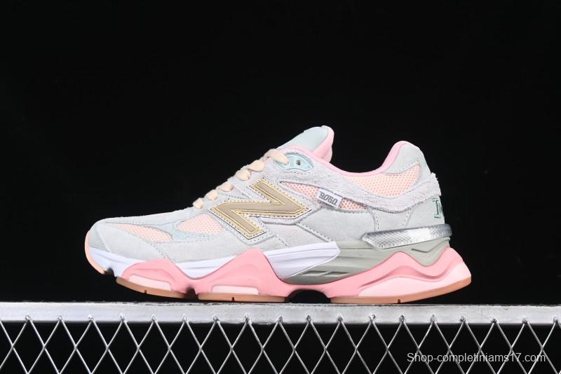 New Balance 9060 Retro Casual Running Shoes with ABZORB Cushioning Technology - U9060JG1