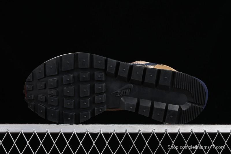 Nike Sacai VaporWaffle 3.0 Deconstructed Running Shoes with Layered Sole - CV1363-102