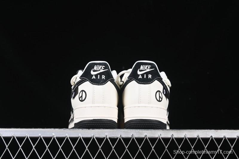 Nike Air Force 1 '07 Low GDragon Collaboration Daisy Graffiti Lace-Up Low-Top Casual Sneakers - DM6688-011