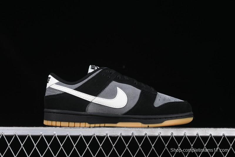 Nike Dunk Low Casual Sneakers in Black-Grey Colorway - HQ1931-001