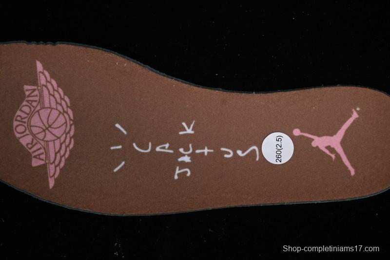 Nike Travis Scott x Air Jordan 1 Low OG AJ1 Reverse Swoosh Sneakers - DM7866-106