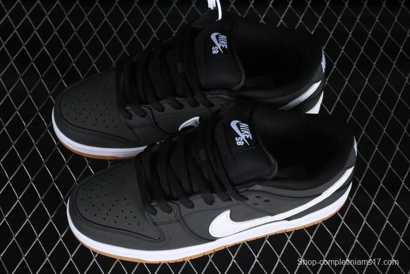 Nike SB Dunk Low Suede Black Skateboarding Shoes - CD2563-006