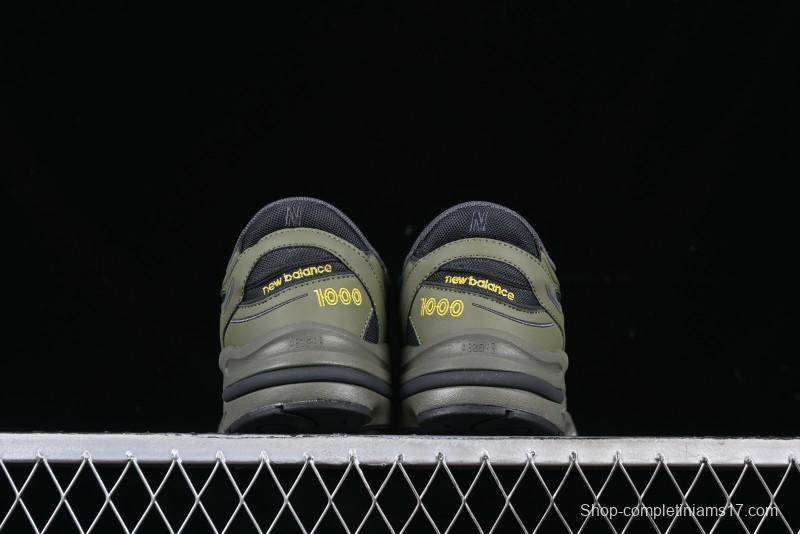 New Balance 1000 Series Retro Dad Style Low-Top Casual Running Shoes - M1000EA