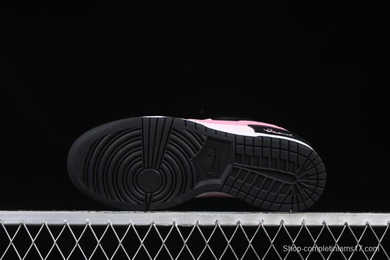 Nike SB Dunk Low Casual Skate Shoes in Blackberry Pink - CW1590-100