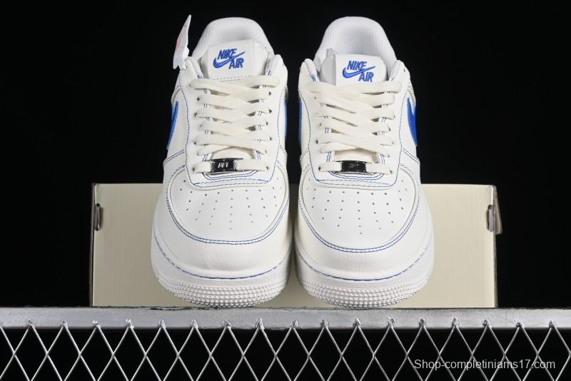 Nike Vlone x Air Force 1 '07 Low Collaboration Light Blue Casual Sneakers - AA5360-011