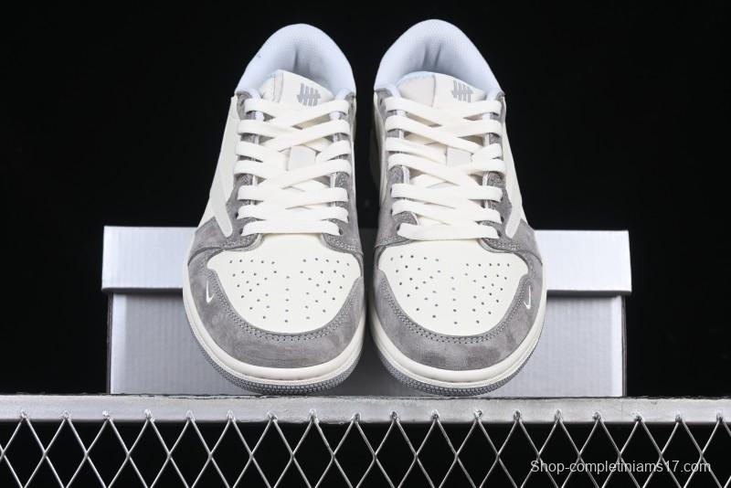 Nike Travis Scott x Fragment Design x Air Jordan 1 Low OG SP AJ1 Retro Casual Sneakers - DM7866-048