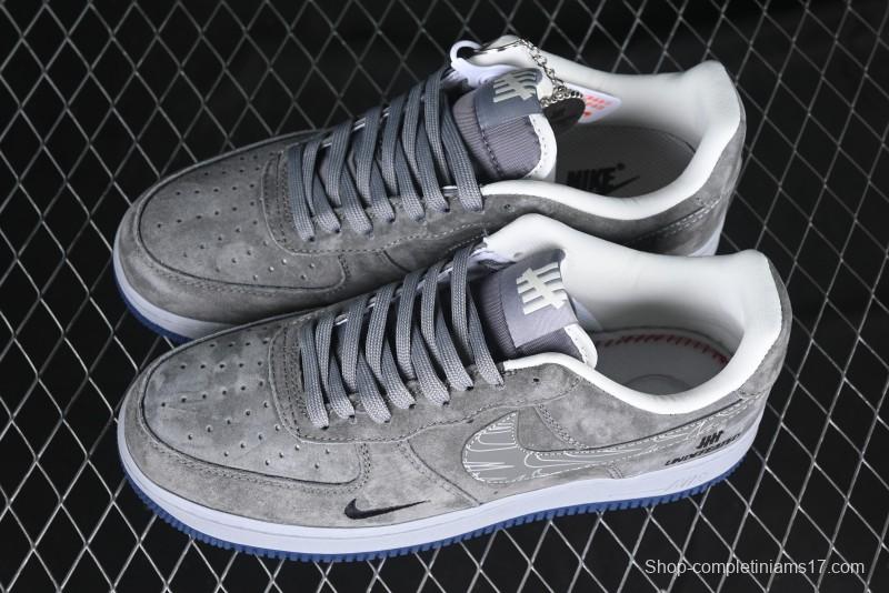 Nike Air Force 1 '07 Low UN Collaboration - Shadow Grey Pigskin Sneakers DF0188-018
