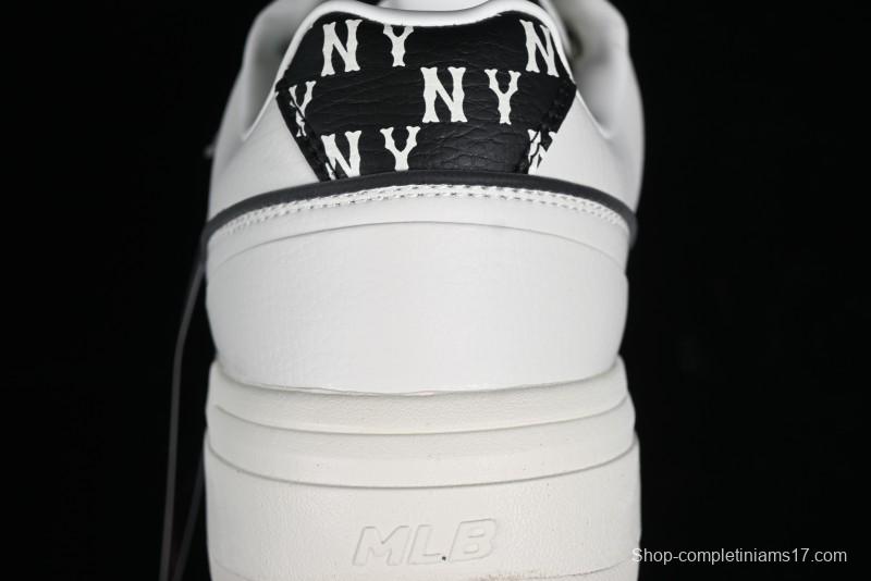 MLB Chunky Liner Basic New York Yankees Thick Sole Casual Sneakers with 6cm Height Increase - 3ASXCLR3N50WHS