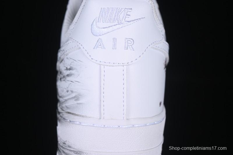 Nike Air Force 1 '07 Low Casual Sneakers with Chinese Ink Painting Design - ZH0316-062