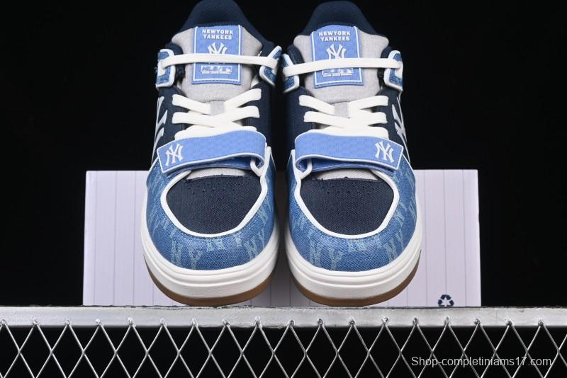 New York Yankees MLB Chunky Liner Lightweight Platform Sneakers with 6cm Height Increase - 3ASXCHL4N50BLS