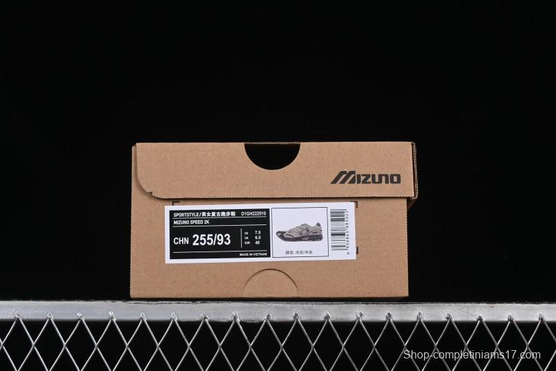 Mizuno Speed 2K Breathable Low-Top Casual Running Shoes with Synthetic Leather - D1GH222910