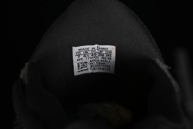 Adidas Yeezy 500 Black Casual Running Shoes - F36640