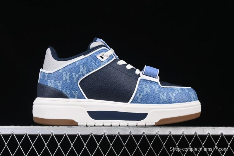 New York Yankees MLB Chunky Liner Lightweight Platform Sneakers with 6cm Height Increase - 3ASXCHL4N50BLS