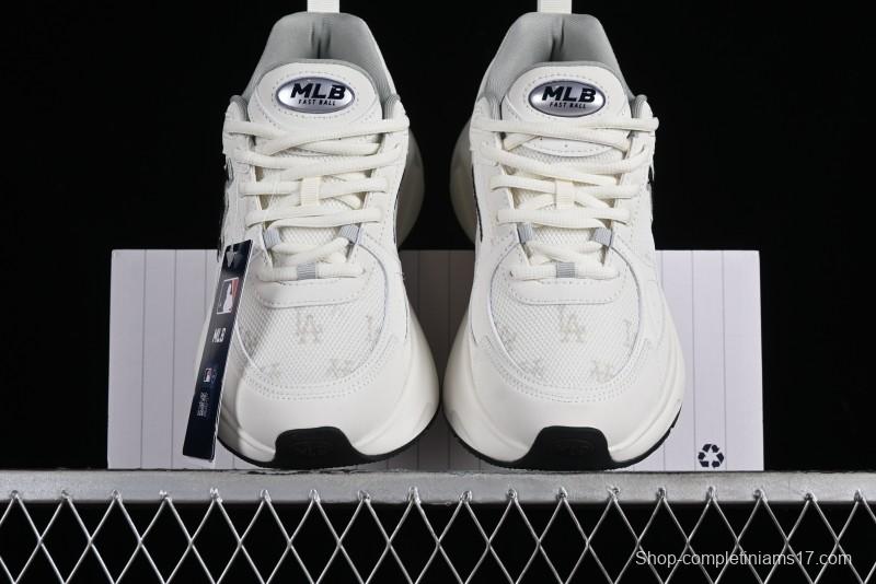 New York Yankees MLB Fast Ball Classic Monogram 24SS Retro Casual Running Shoes - 3ARNFSB4N07CRS