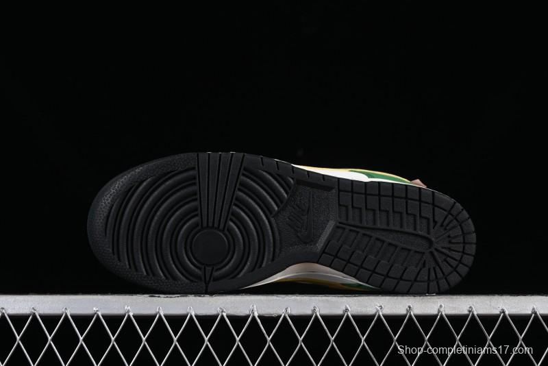 Nike SB Dunk Low Power Rangers Ankylosaurus Colorway Low-Top Casual Skateboarding Shoes - ZZ1998-006