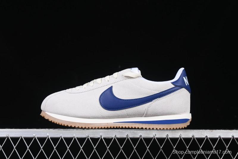 Nike Classic Cortez Leather Retro Running Shoes - FQ8108-110