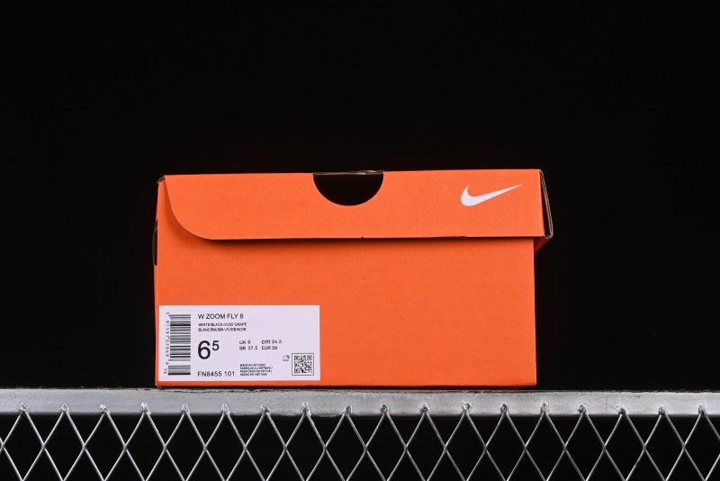 Nike Zoom Fly 6 Running Shoes with Flyknit and React Technology for Lightweight Cushioning - FN8455-101