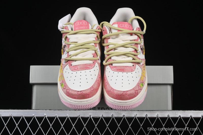 Nike Air Force 1 '07 Low Bugs Bunny Custom Casual Sneakers - BD7700-666