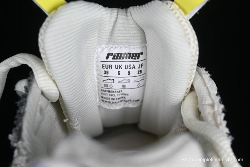 Balenciaga Runner Kith Four Color Retro Casual Shoes - W3RXP9570