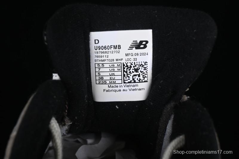 New Balance NB9060 Series Retro Casual Running Shoes with ABZORB Cushioning - U9060FMB