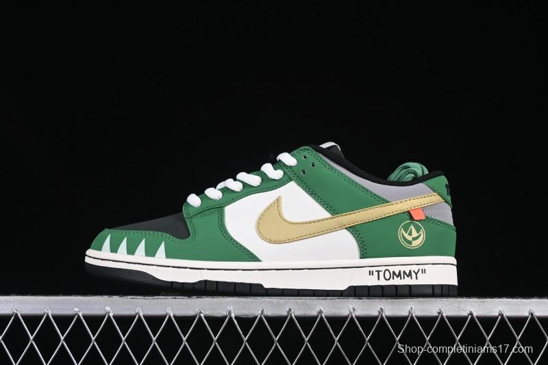 Nike SB Dunk Low Power Rangers Allosaurus Colorway Low-Top Casual Skateboarding Shoes - ZZ1998-006