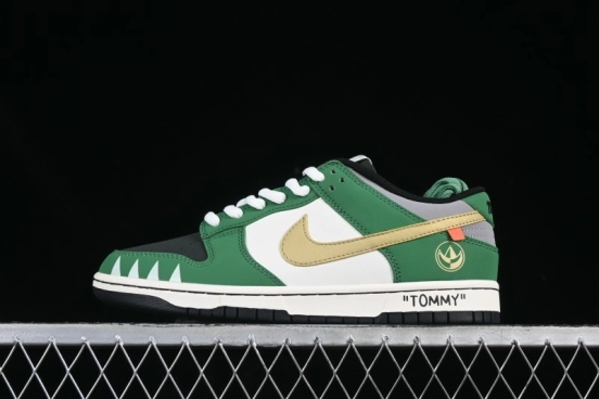 Nike SB Dunk Low Power Rangers Allosaurus Colorway Low-Top Casual Skateboarding Shoes - ZZ1998-006