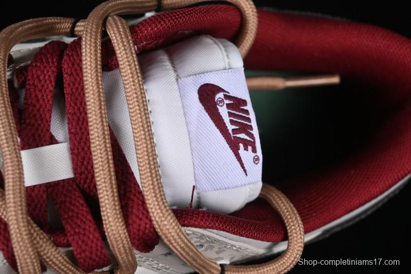 Nike Dunk Low Retro Vintage Distressed Graffiti Deconstructed Casual Sneakers - FB7160-161