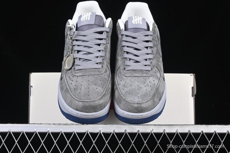 Nike Air Force 1 '07 Low UN Collaboration - Shadow Grey Pigskin Sneakers DF0188-018