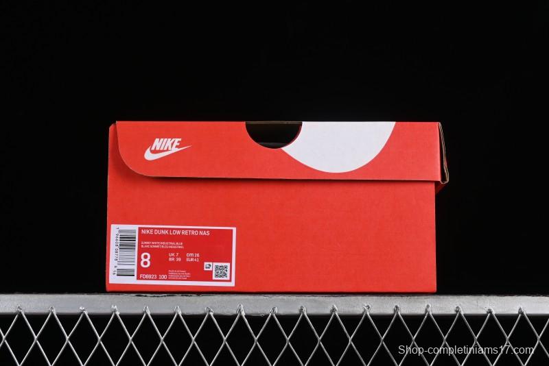 Nike Dunk Low Industrial Blue SB Low-Top Skateboarding Shoes - FD6923-100