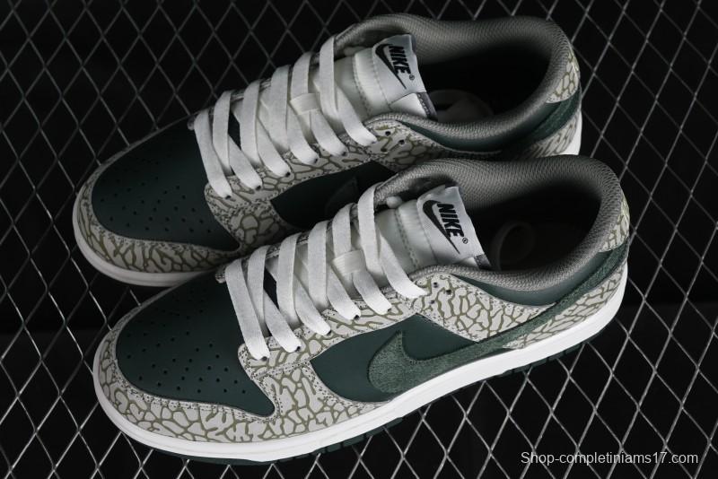 Nike Dunk Low Urban Landscape 2.0 Cracked Suede SB Low-Top Casual Sneakers - HF4878-053