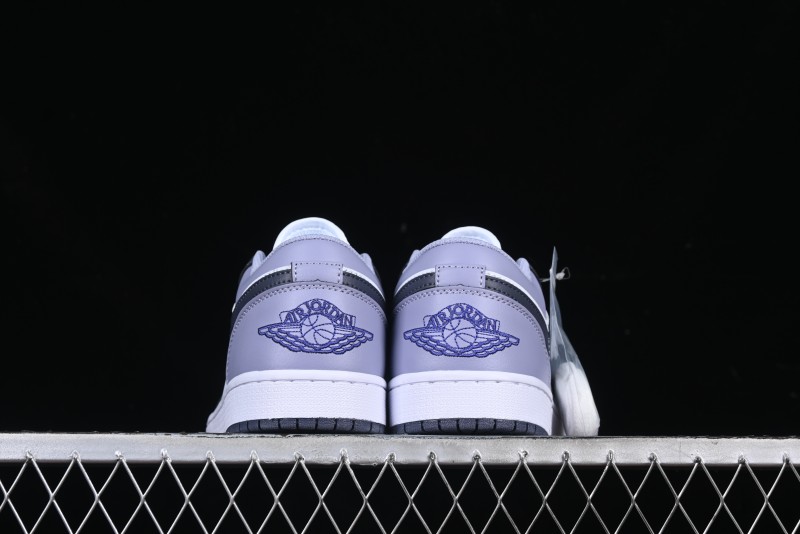 Nike Air Jordan 1 Low AJ1 Haze Purple Casual Lifestyle Sneakers - 553558-145
