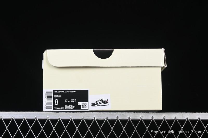 Nike SB Dunk Low Carhartt x Supreme Collaboration - Strap Black Hook Anniversary High-End Custom Low-Top Casual Skate Shoes - YX5066-237