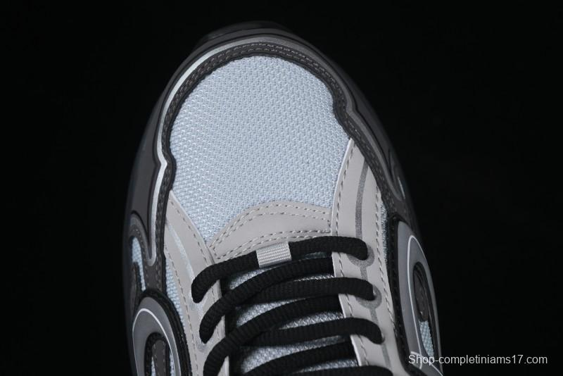 Dior B30 Sneakers with Reflective CD30 Logo and Lightweight Rubber Sole - CD30