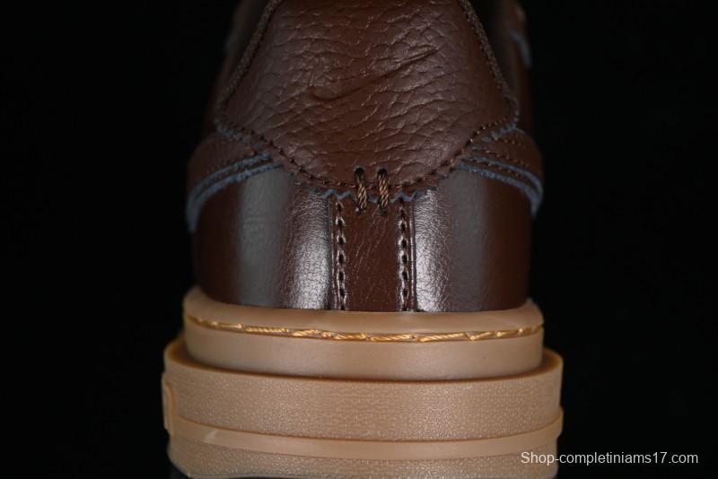 Nike Air Force 1 Low Luxe Casual Sneakers with Thick Sole and Waterproof Design - DM2451-200