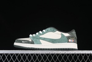 Nike Travis Scott x Fragment Design x Air Jordan 1 Low OG SP Sneakers - XS2024-026