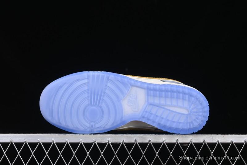 Nike SB Dunk Low Year of the Snake Limited Edition - Gold Snake Anniversary Custom Low-Top Casual Sneakers - XX3168-116