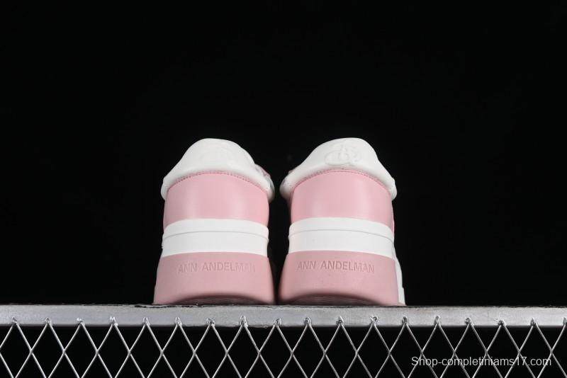 ANN ANDELMAN Pink White Chunky Retro Low-Top Sneakers - 210821