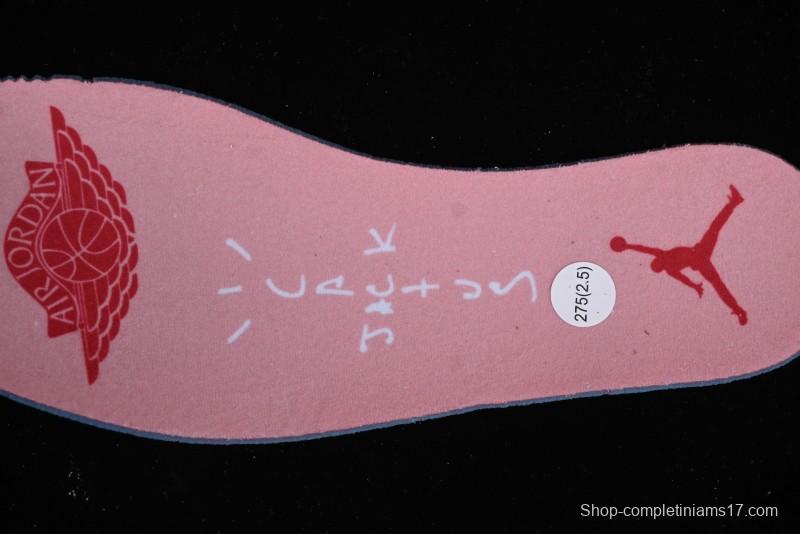 Nike Travis Scott x Air Jordan 1 Low OG AJ1 Reverse Swoosh Sneakers - DM7866-600