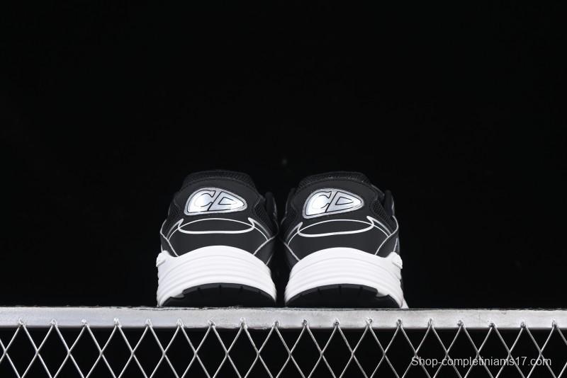 Dior B30 Sneakers with Reflective CD30 Logo and Lightweight Rubber Sole - CD30