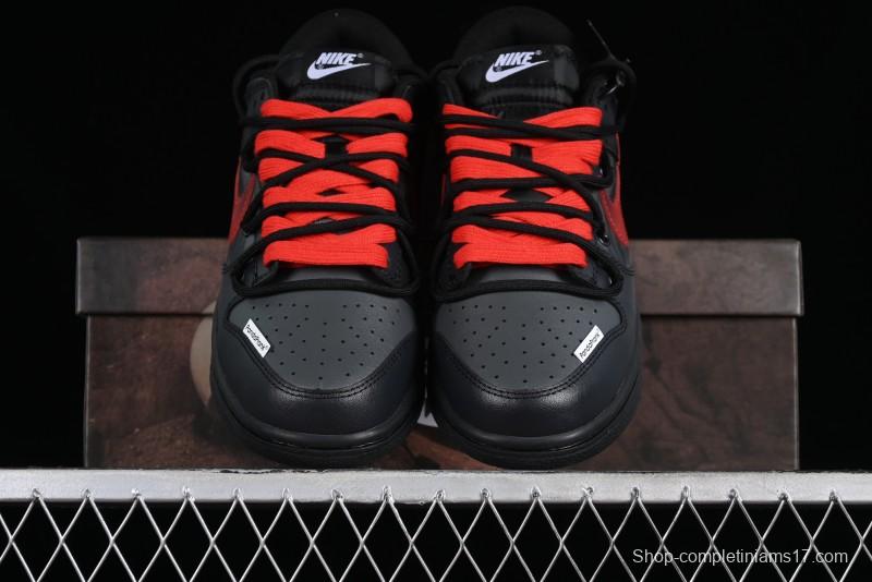 Nike Dunk Low Panda Prank Universe Exploration - Boundless Abyss Cool Black SB Strap Low Top Casual Skate Shoes - DV0831-002