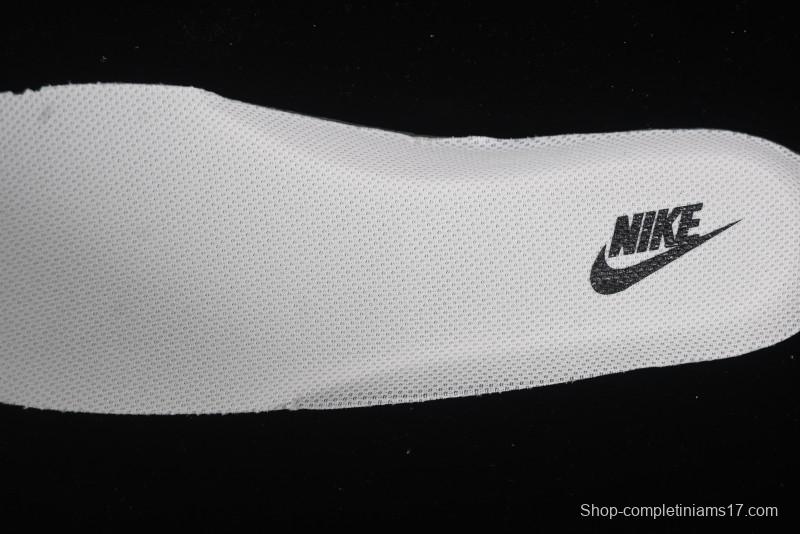 Nike Air Force 1 '07 Low Stussy Collaboration Beige Black Drawstring Casual Sneakers - SJ1198-109