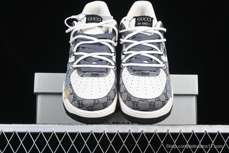 Nike Air Force 1 '07 Low Hip Hop Gucci Style Casual Sneakers - BD0077-555