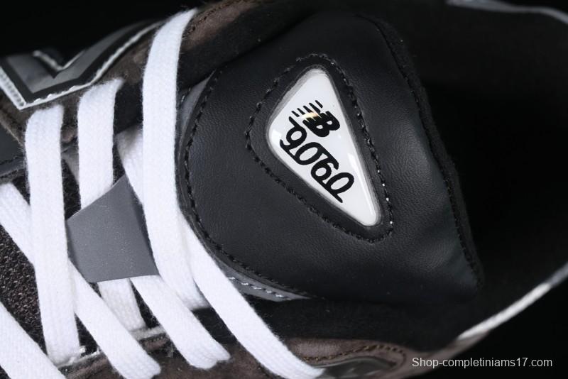 New Balance 9060 Retro Casual Running Shoes with ABZORB Cushioning Technology - U9060BRN