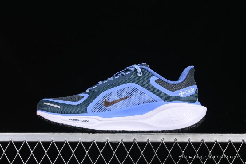 Nike Air Zoom Pegasus 41 GTX Waterproof Lightweight Running Shoes with Breathable Mesh Upper - FQ1357-400