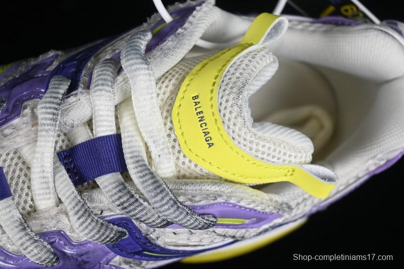 Balenciaga Runner Kith Four Color Retro Casual Shoes - W3RXP9570