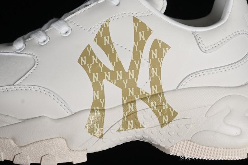 MLB Bigball Chunky Mono New York Yankees Height Increasing Thick Sole Casual Sneakers - 32SHCM01150I