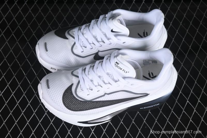 Nike Zoom Fly 6 Lightweight Responsive Running Shoes with React Foam and Carbon Fiber Plate - FN8454-100