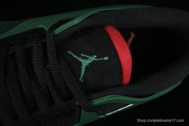 Nike Air Jordan 4 Remastered Sneakers with Textile Mesh Leather and Suede Upper - FQ7939-003